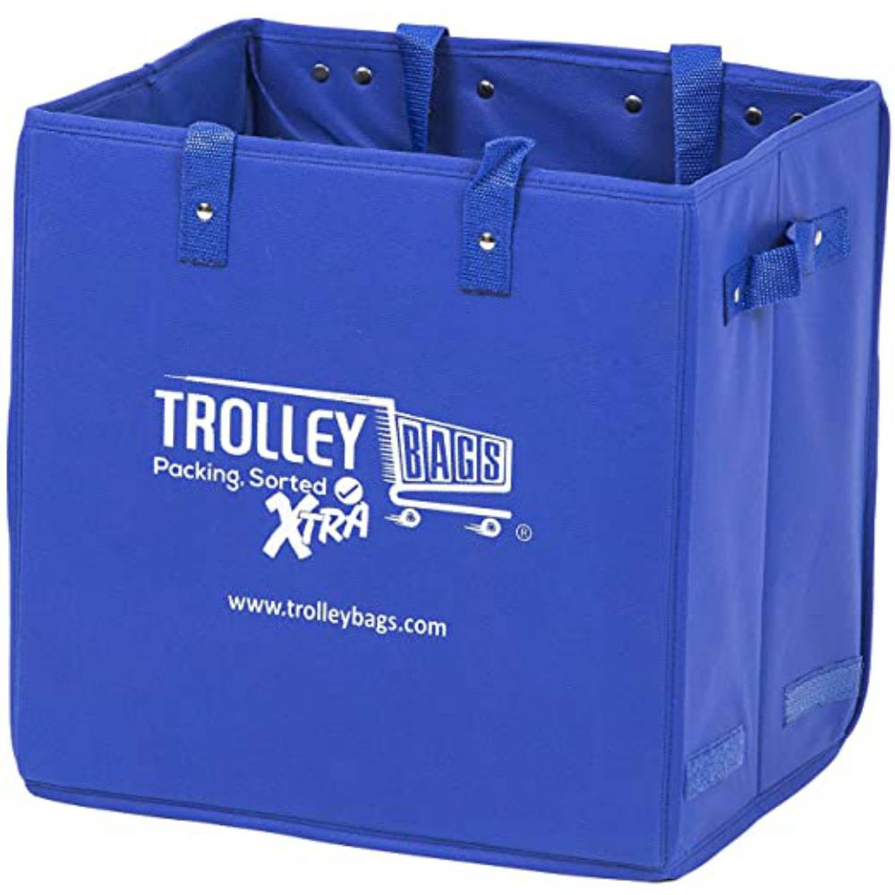 Trolley Bags Trolley BagsXtra Foldable Box (Blue) ecostore.ie Ireland