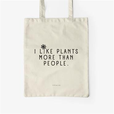 Cotton Bag I Like Plants