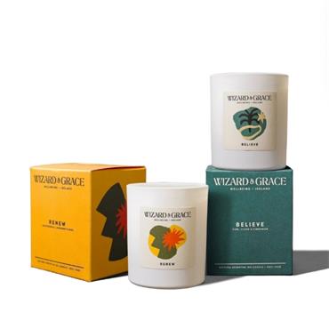 Feel Good Collection Two-candle Essential Oil Candle Gift Set