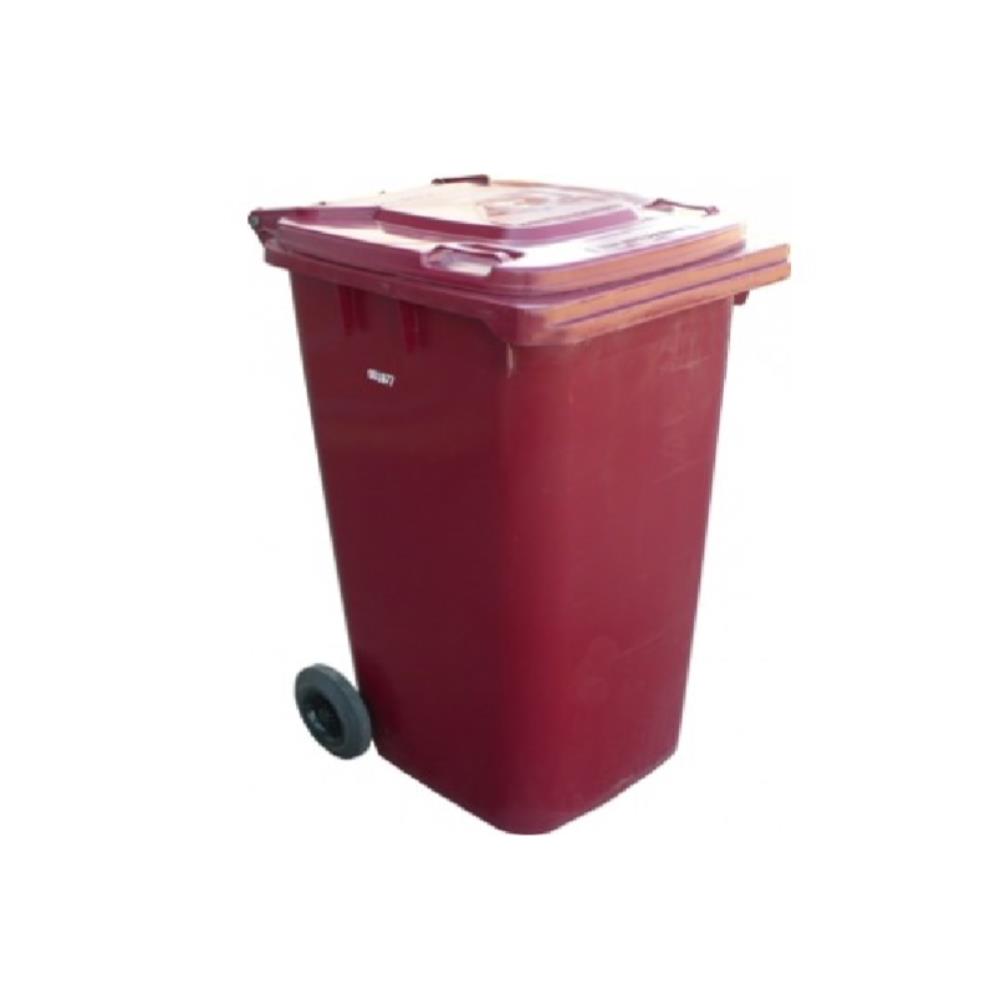 Waste Solutions 240L Maroon Wheelie Bin (Second Hand) ecostore.ie Ireland