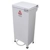 Pedal Bin Fire Retardant White