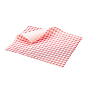 Gingham Red Greaseproof Paper (Pack 5000)
