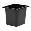 Cambro Gastro 1/6 150mm Black Polycarbonate