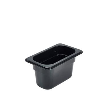 Cambro Gastro 1/9 100mm Black Polycarbonate