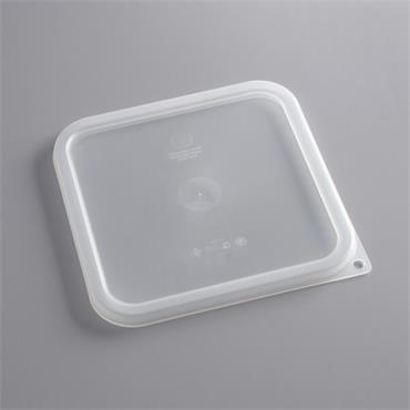 Cambro 5.7 - 7.6L Camwear Clear Square Lid