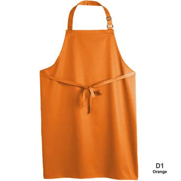 Dennys Bib Apron Orange