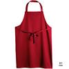 Dennys Bib Apron Chilli Red