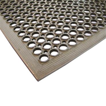 Dosco Black Rubber Kitchen Mat 90x150cm