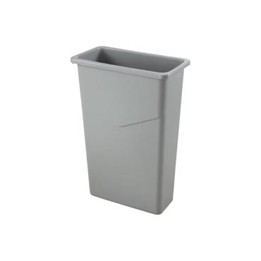 Slim Jim Grey Recycling Bin 76.7 Litre