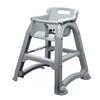 High Chair Grey Plastic