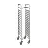 Stainless Steel Gastronorm Trolley 15 x GN