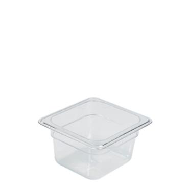 Polycarbonate Gastronorm 1/6 100mm