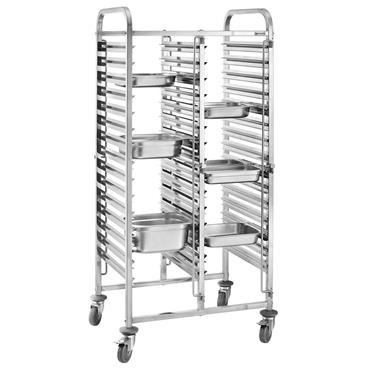 Gatronorm Trolley Stainless Steel 32 x G/N