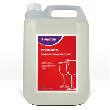Proton Protobrite Glasswash Detergent 5 Litre