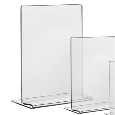 A5 Double Sided Acrylic Menu Holder