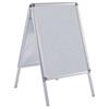 A1 Silver Pavement Snap Frame For Posters