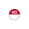 Wednesday Removable Day Dots 19mm (1000)