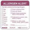 Removable Allergy Safety Label 50mm (500)