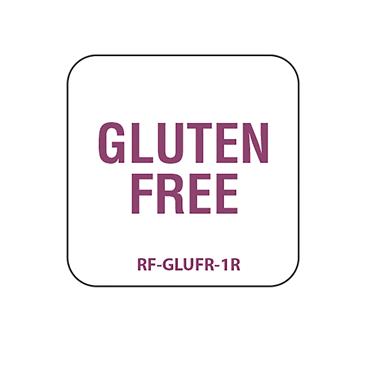 Removable Allergen Gluten Free Label 1"(1000)