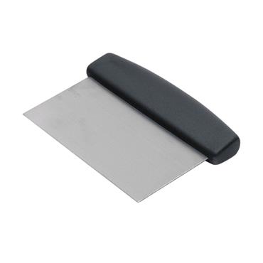 Dough Scraper Black Handle 150x75mm