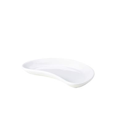Genware Crescent Side Salad Dish 20cm (Box 6)