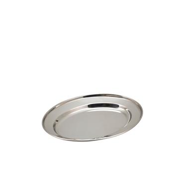 GenWare Stainless Steel Meat Flat Oval 8"