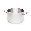Genware Stainless Steel Casserole Pot 12.9L