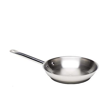 Genware Stainless Steel Frying Pan 24cm