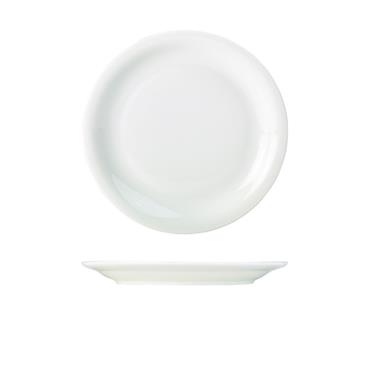 Genware Narrow Rim Plate 24cm/ 9.25 (Box 6)