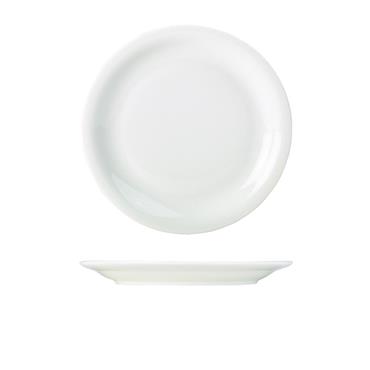 Genware Narrow Rim Plate 26cm (Box 6)