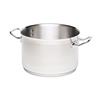 Genware Stainless Steel Casserole Pot 22Litre