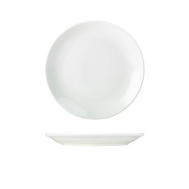 Genware Coupe Plate 22cm (Box 6)