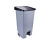 Pedal Bin Grey Plastic 60 Litre