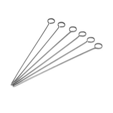 Stainless Steel Skewers 10" (Pack 6)