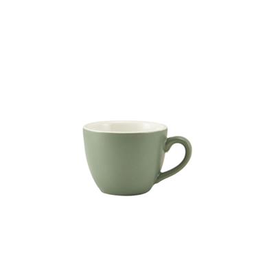 Genware Matt Sage Espresso Cup 3oz (Box 6)