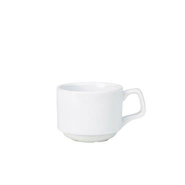 Genware Porcelain Stacking Cup 7oz (Box 6)