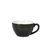 Genware Black Bowl Shaped Cup 12oz(Box 6)