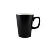 Genware Matt Black Latte Mug 12oz (Box 6)