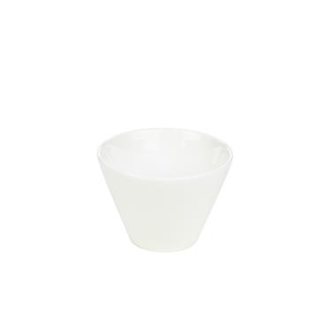 Genware White Conical Bowl 12cm (Box 6)