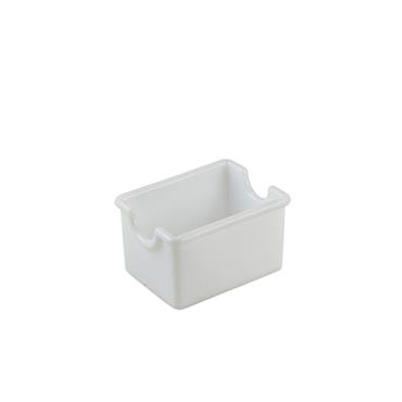 Sugar Sachet Holder White Plastic