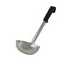 Genware Black Plastic Handle Soup Ladle