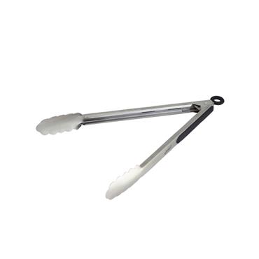 Genware Stainless Steel Tongs Heavy Duty 12''