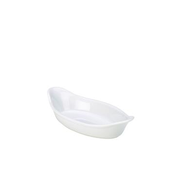 Genware Oval Earred Veg Dish 16.5cm (Box 6)