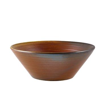 Terra RusticCopper Conical Bowl 19.5cm (Box6)