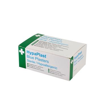 Blue Detectable Catering Plasters (100)