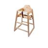 High Chair Wooden Light Wood