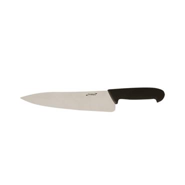 Genware 10'' Black Handle Cooks Knife