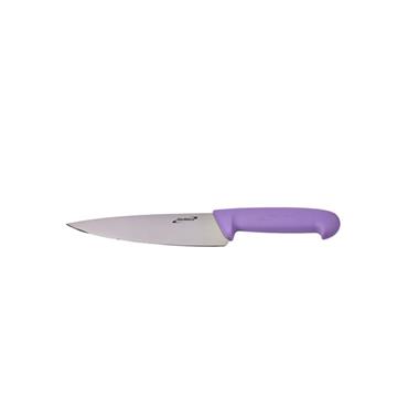 Genware 8'' Purple Handle Cooks Knife