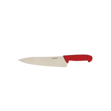 Genware 8'' Red Handle Cooks Knife