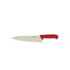 Genware 8'' Red Handle Cooks Knife